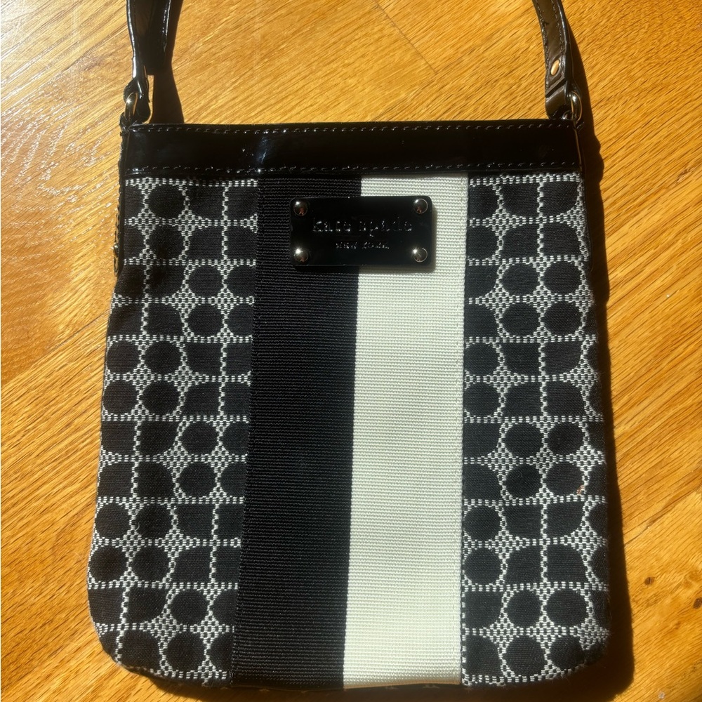 Coach Black and Green Interior Bag